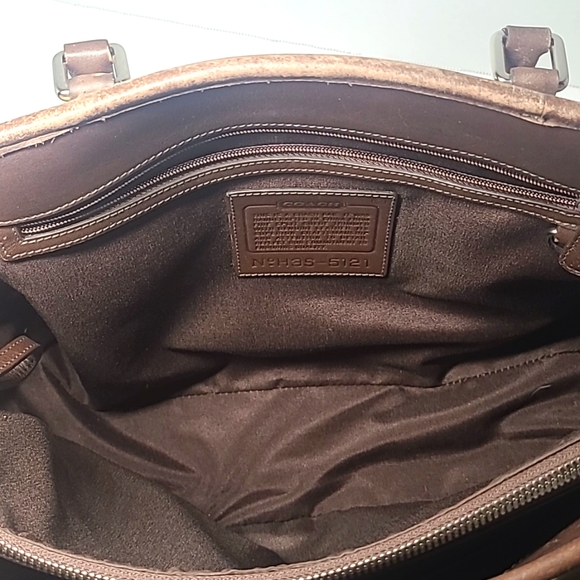 Coach Vintage Suede and Leather Hampton XL Tote/Carryall #H3S-5121 - Picture 14 of 17